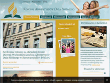 Tablet Screenshot of adwentysci.org.pl